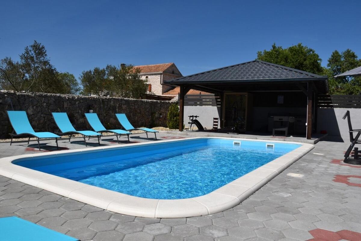 Family Friendly House With A Swimming Pool Biograd Na Moru, Biograd - 21582 Villa Exterior photo